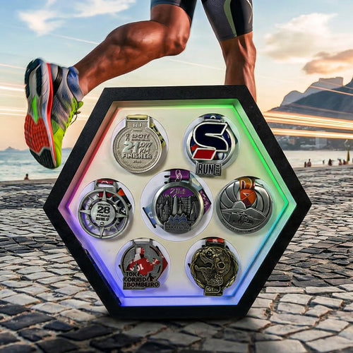 Porta Medalhas LED